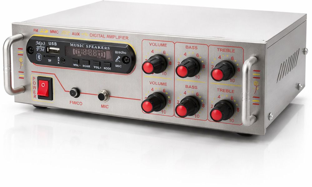 Bluetooth amplifier for home box machine 5000 w direct AC voltage with Remote 120 W AV Power Amplifier-image-34