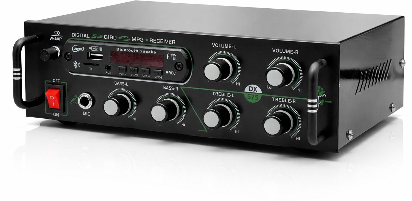 Bluetooth Amplifier Dj Speaker Machine 5000 Audio player, USB/SDFM Radio, Remote 120 W AV Power Amplifier-image-23