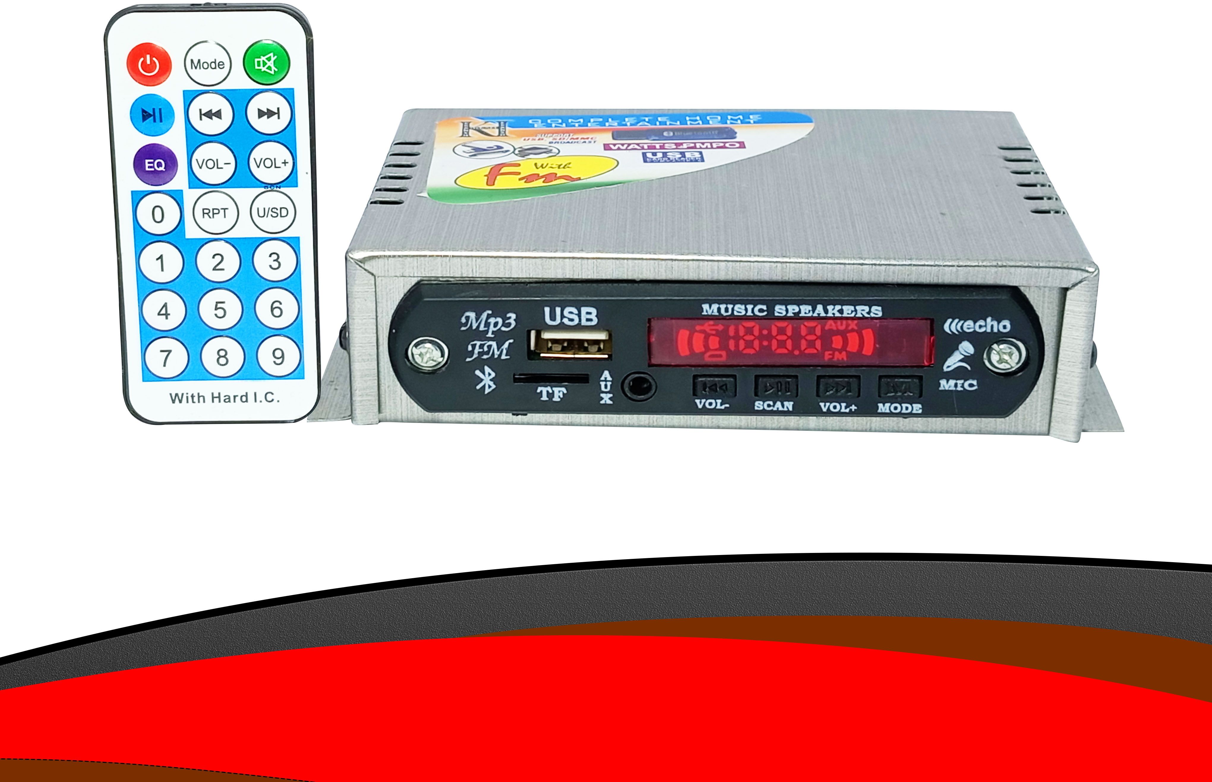Bluetooth/USB/FM/AUX/MMC/Remote & Built-in 20 W AV Power Receiver-image-48