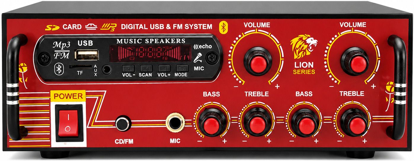 ain Amplifier 5000 W Blutetooth DJ Machine,USB/SD CARD,AUX/MIC INPUT,4440 DOUBLE IC 120 W AV Power Amplifier-picture-10