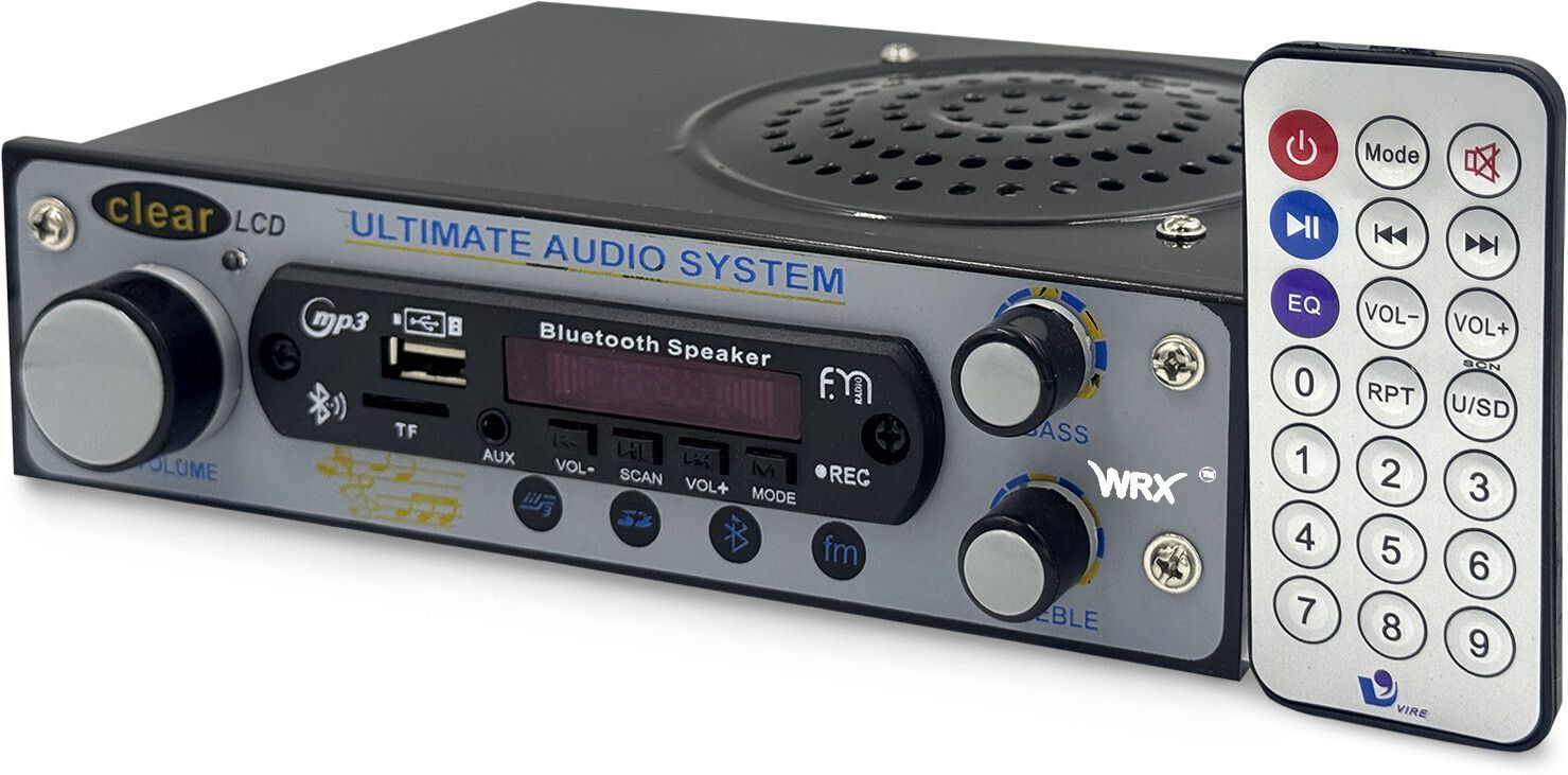 wrx AC/DC FM Radio , multimedia Speaker with Bluetooth, USB, SD Card 80 W AV Power Amplifier-picture-26