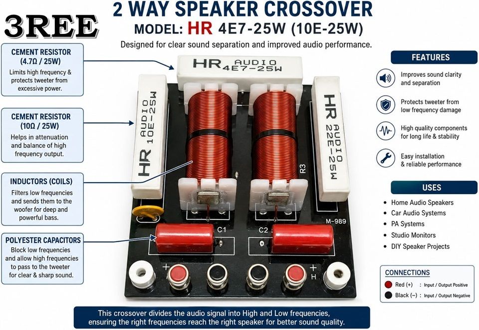 3ree D450 Imported Audio Crossover Network Plate 200 W AV Control Amplifier-picture-27