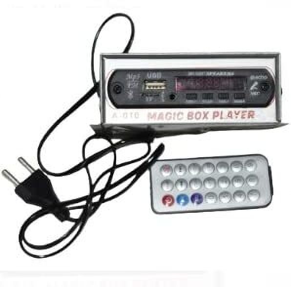 AC and 12v DC Multimedia Player USB FM AUX MP3 Player with Remote 10 W AV Power Amplifier-image-3