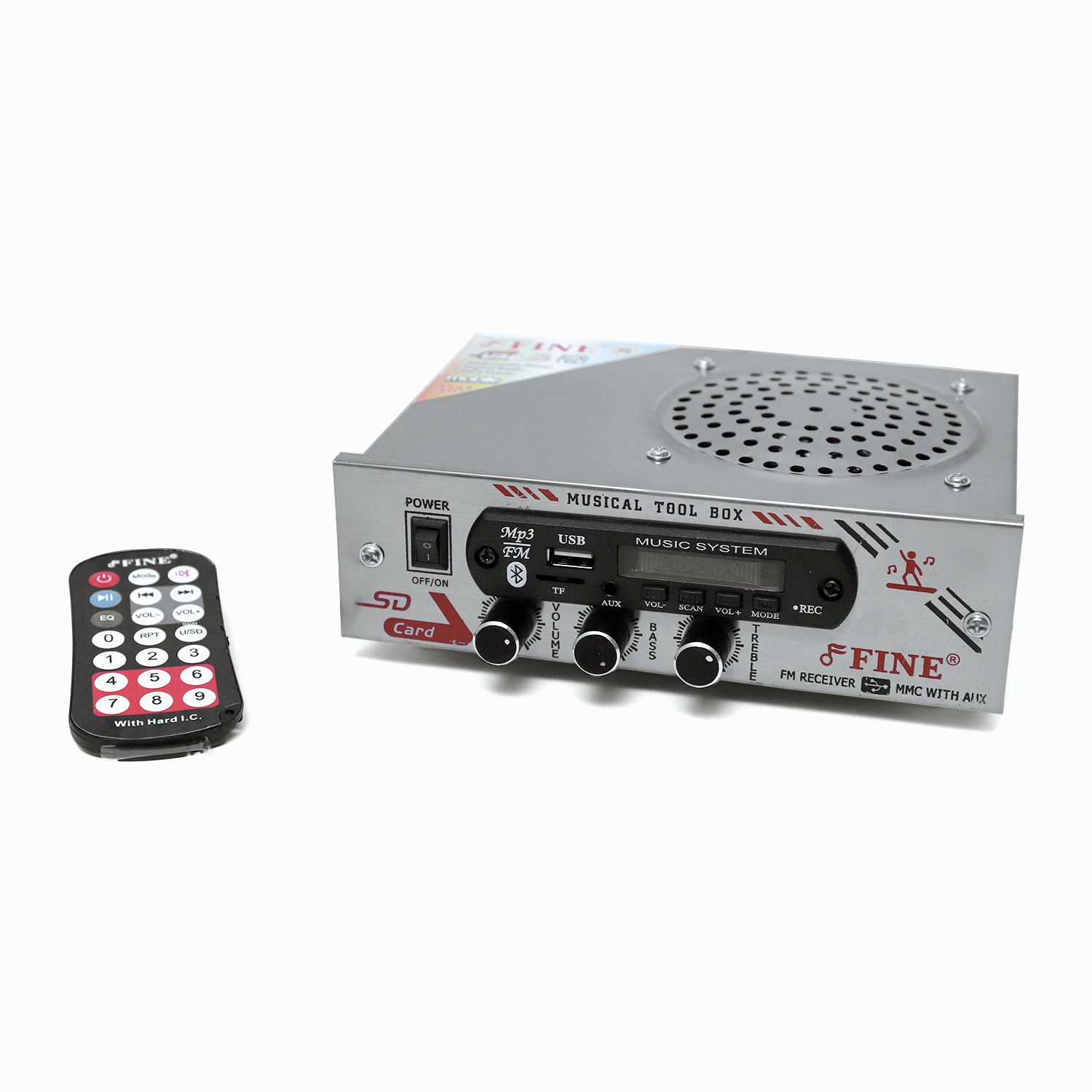IPL 30 WATT PMPO AMPLIFIER Multimedia Player (Silver) 30 W AV Power Amplifier-image-9