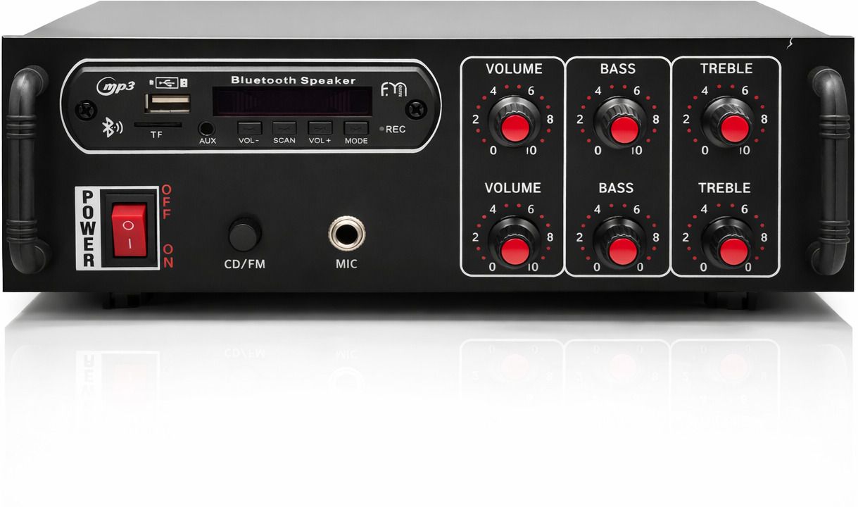 Bluetooth Amplifier 5000 watt DJ Surround Sound Input/USB/SD Card Slot/AUX Input 120 W AV Power Amplifier-image-22