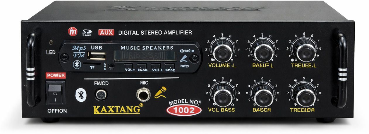 DJ official 1002BT Full Black Digital Stereo With BT/ USB/ SD-Card /FM /AUX 5000 W AV Power Amplifier-image-49