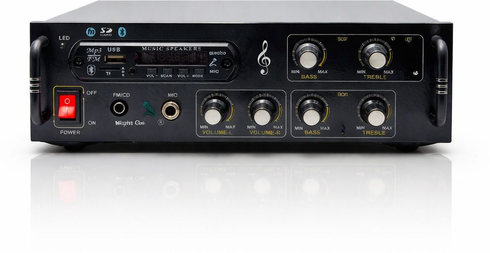 Amplifier Bluetooth USB/ SD-Card /FM Audio home theatre dj machine music player 120 W AV Power Amplifier-image-46