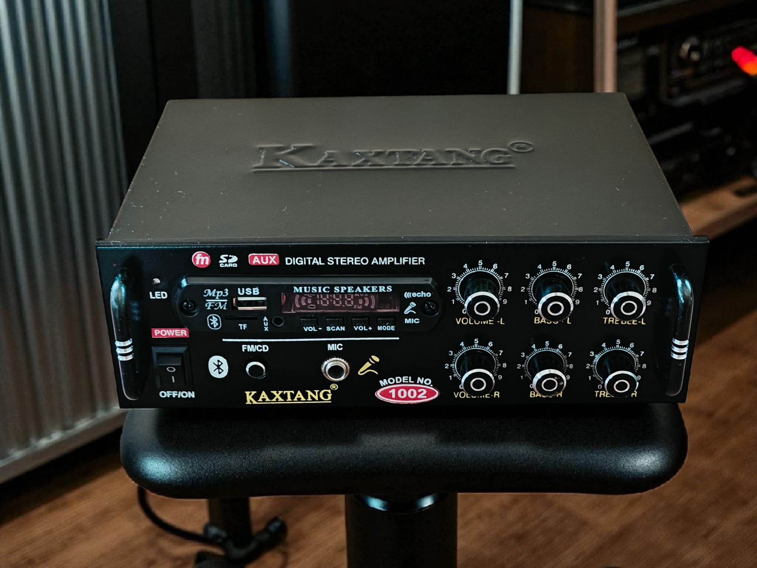 1002 soldra DJ hi DJ remix Amplifier chasis Bluetooth BT/ USB//SD Card /FM /AUX 5000 W AV Control Amplifier-image-12