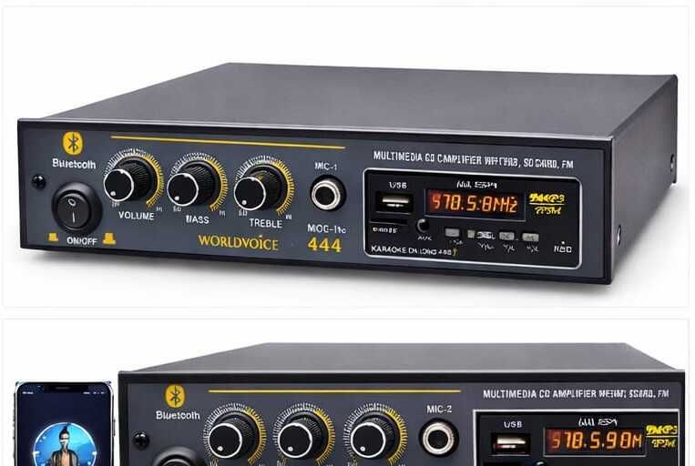 Prime Series Bluetooth Support wireless Music Playback USB/FM/MP3/SD-MMC/AUX 160 W AV Power Receiver-image-39