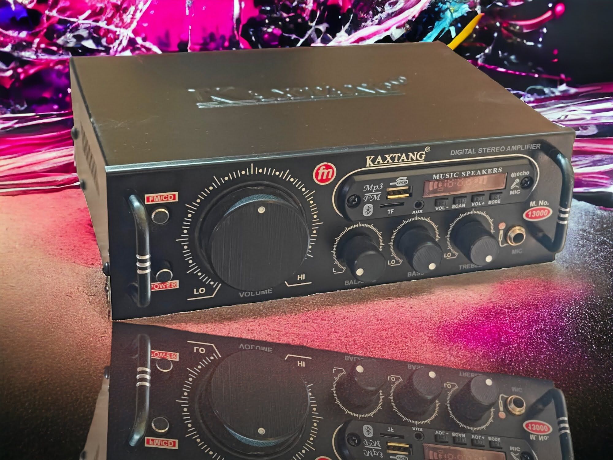 kaxtang DJ remix 13000 BIG NOPE DIGITAL Black Stereo With BT/ USB/ SD-Card /FM /AUX 5000 W AV Power Amplifier-picture-25