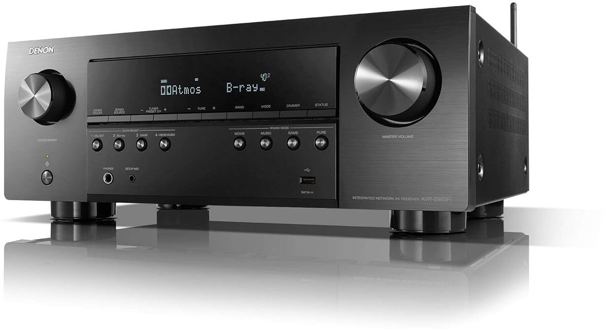 AVR-S960H - 7.2 Ch Dolby Atmos AV Receiver 8K With HEOS Built 90 W AV Control Receiver-image-17