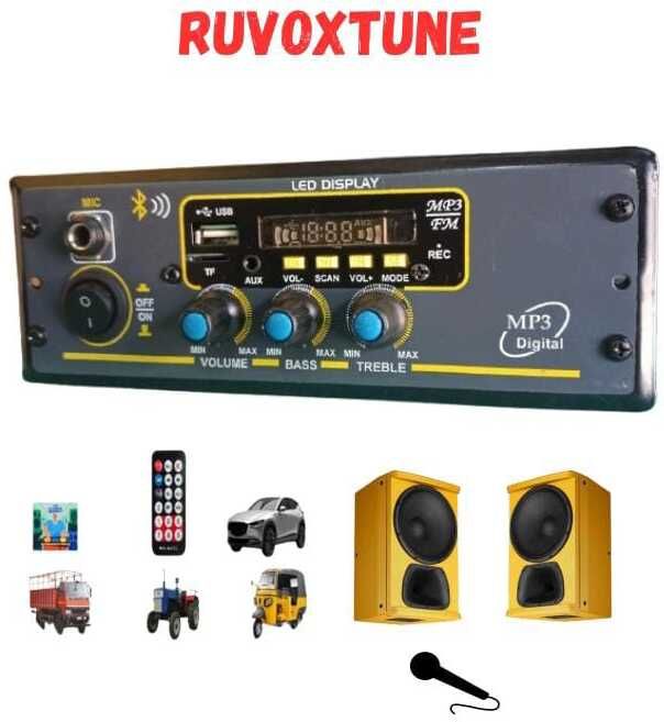 ruvoxtune 200 W DC STREO AMPLIFIER 200 W AV Control Amplifier-picture-12