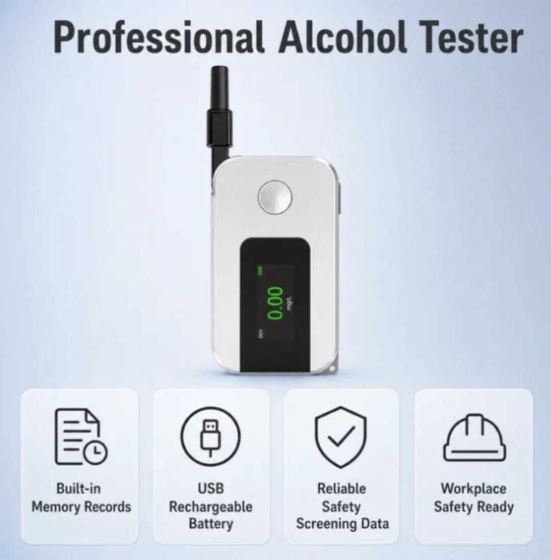 131 K1 Pro Fuel Cell Alcohol Breath Analyzer Analytical Scale-image-24