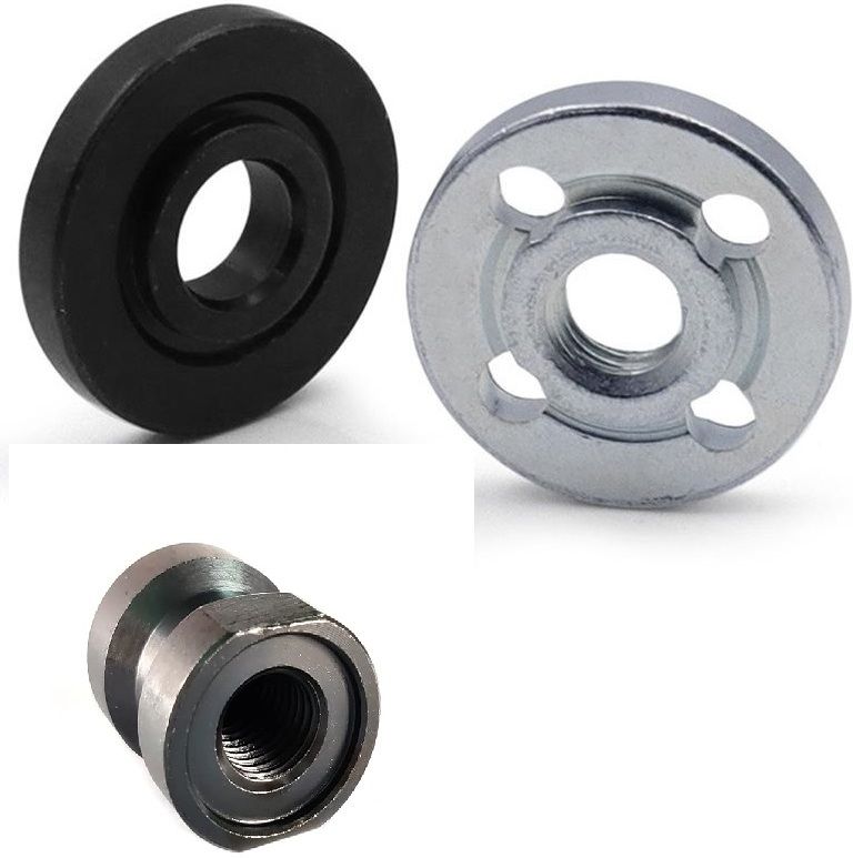 gadariya king 1 Pcs 4"(100mm)Angle Grinder Double Wheel Adaptor/Nut/Attachment for Using Cuts Angle Grinder-picture-20