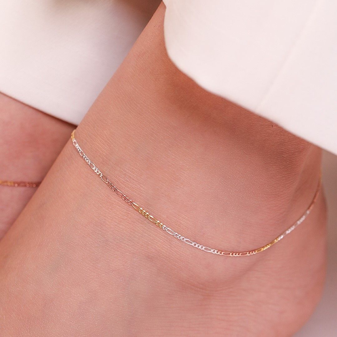zavya Multi-Colour Sterling Silver Anklets | With certificate of Authenticity Sterling Silver Anklet-picture-46