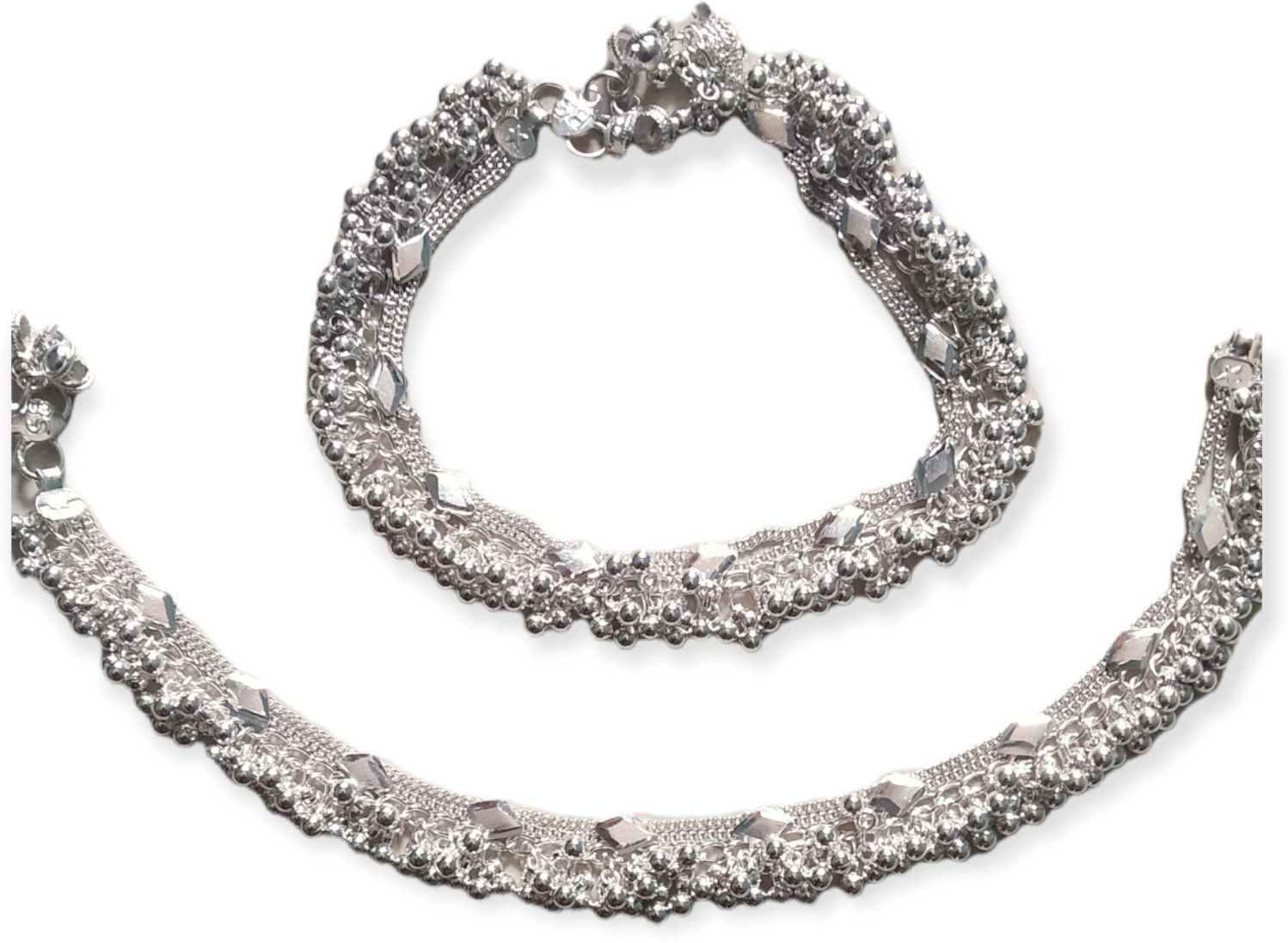 syfer Gota chandi heavy stylish payal Sterling Silver Anklet-picture-16