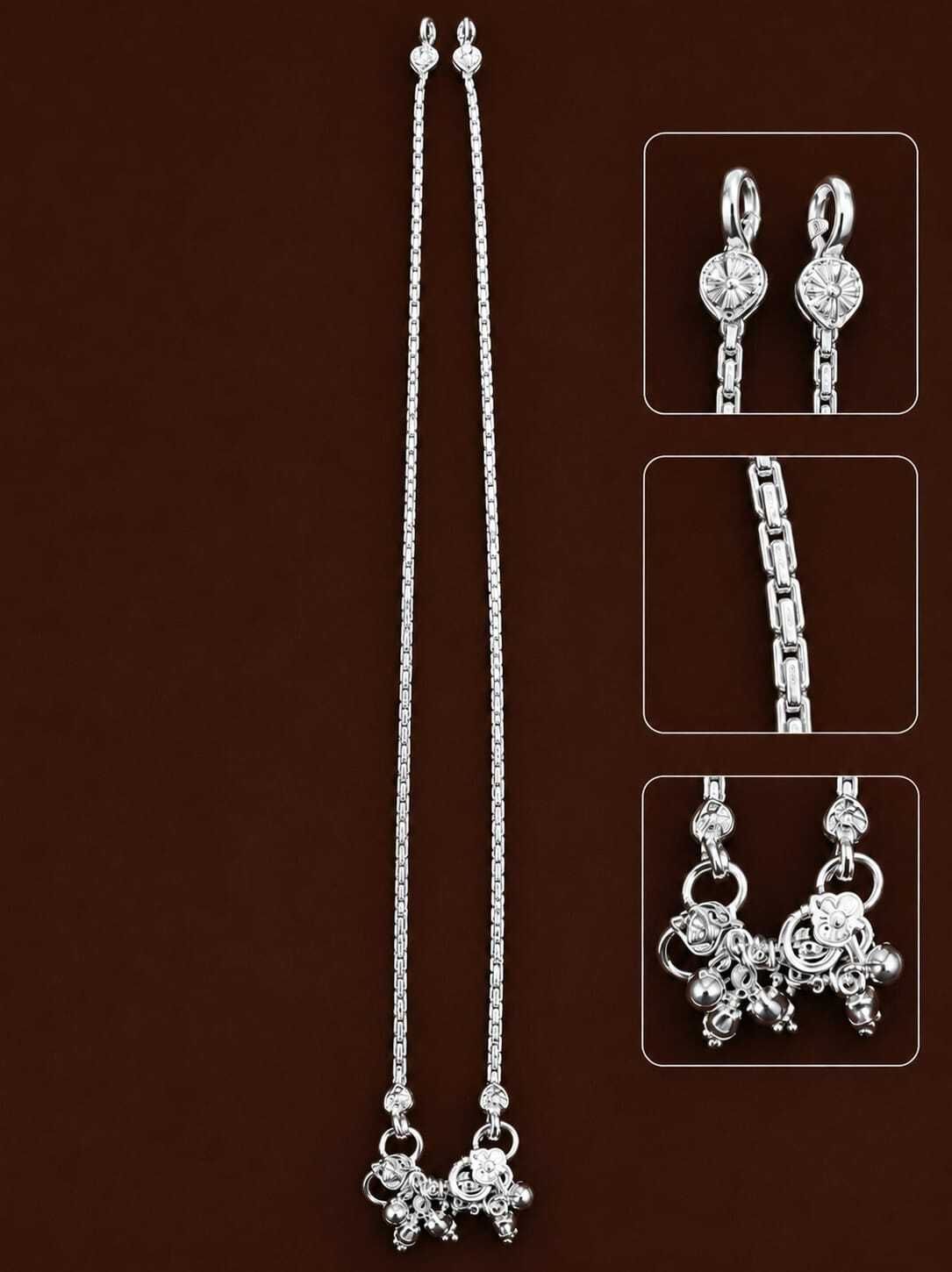 Silver Anklet-image-0