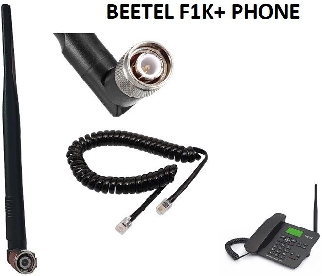 Netboon Antenna for BEETEL FWP F1K+ Sim Based Phone Black (Antenna& Spring Cord Only) Antenna Amplifier