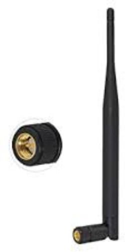 Teleten High Gain 5dBi Rubber Duck Antenna with SMA Male Plug Connector Antenna Amplifier