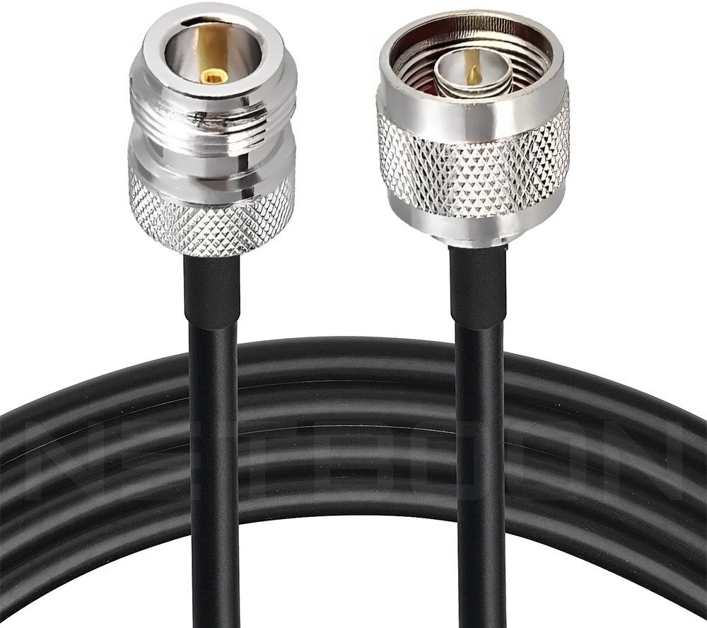 Netboon Low Loss RG 58 Jumper Cable with N Male to N Female Connector for WI-FI Devices Antenna Amplifier