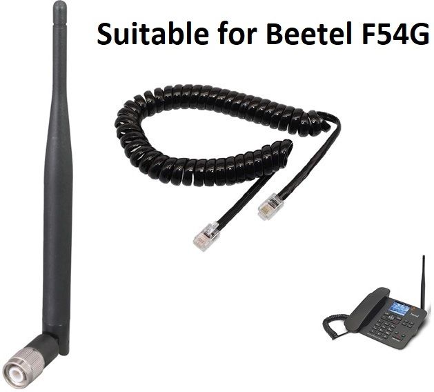 Netboon Antenna for BEETEL F54g Sim Based Phone Black (Antenna& Spring Cord Only) Antenna Amplifier-image-21
