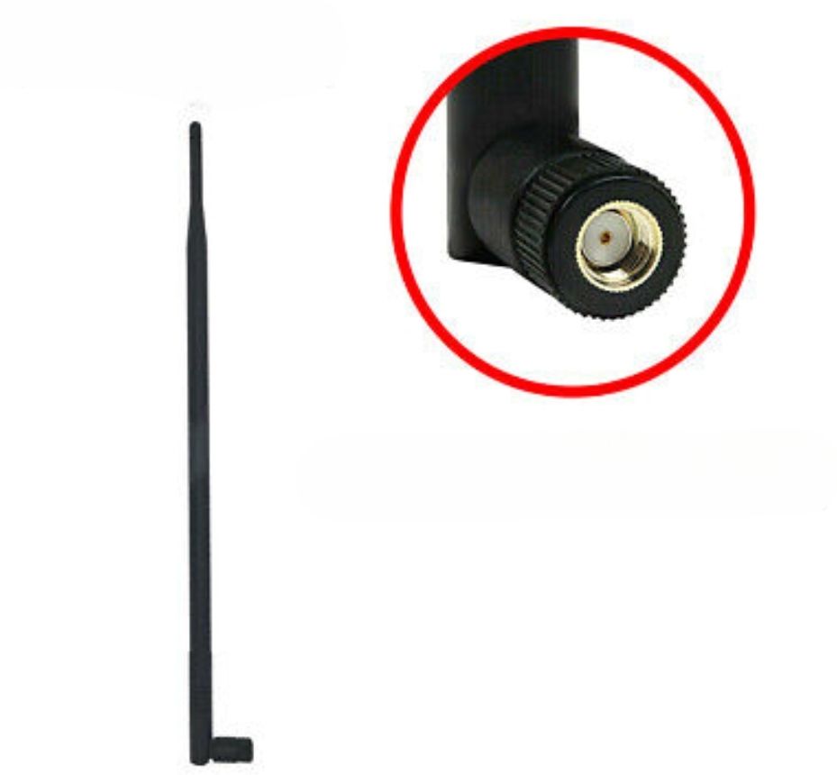 Telehatch 9dBi Omni WiFi Antenna | RP-SMA Connector Antenna Amplifier