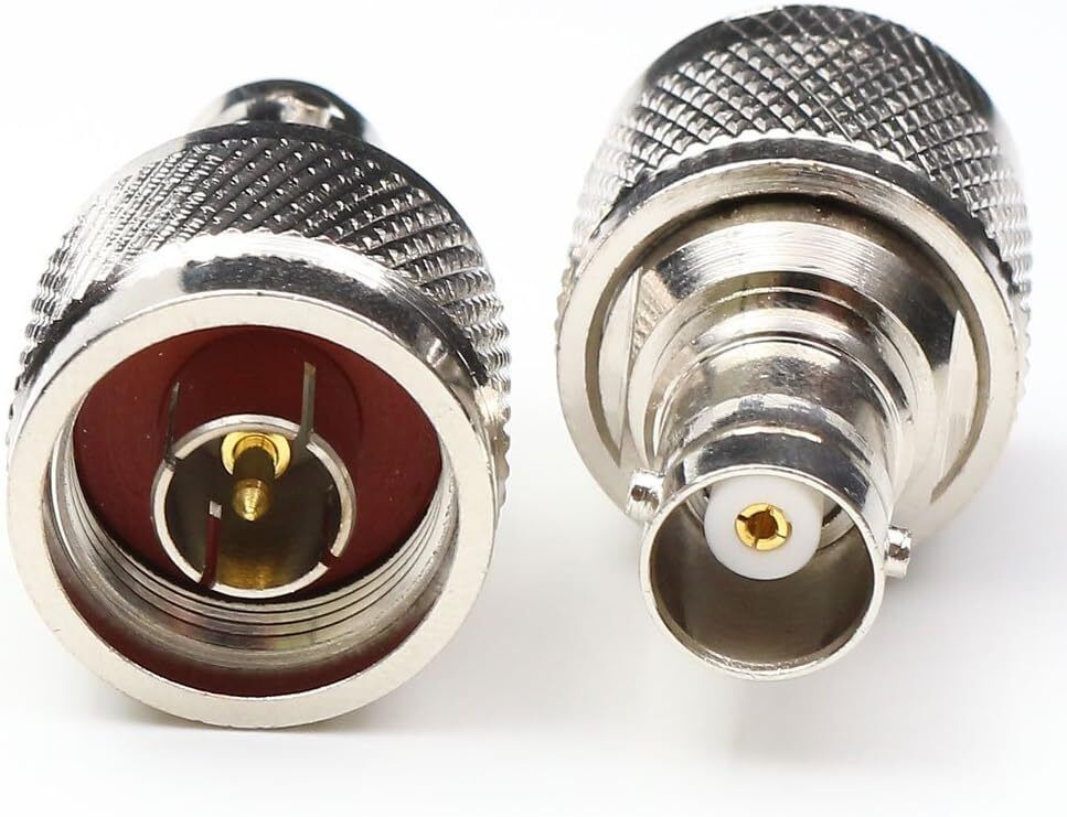 NBR Solutions N Male to BNC Female Adapter JRF ack Connector Converter 1 Pc Antenna Amplifier