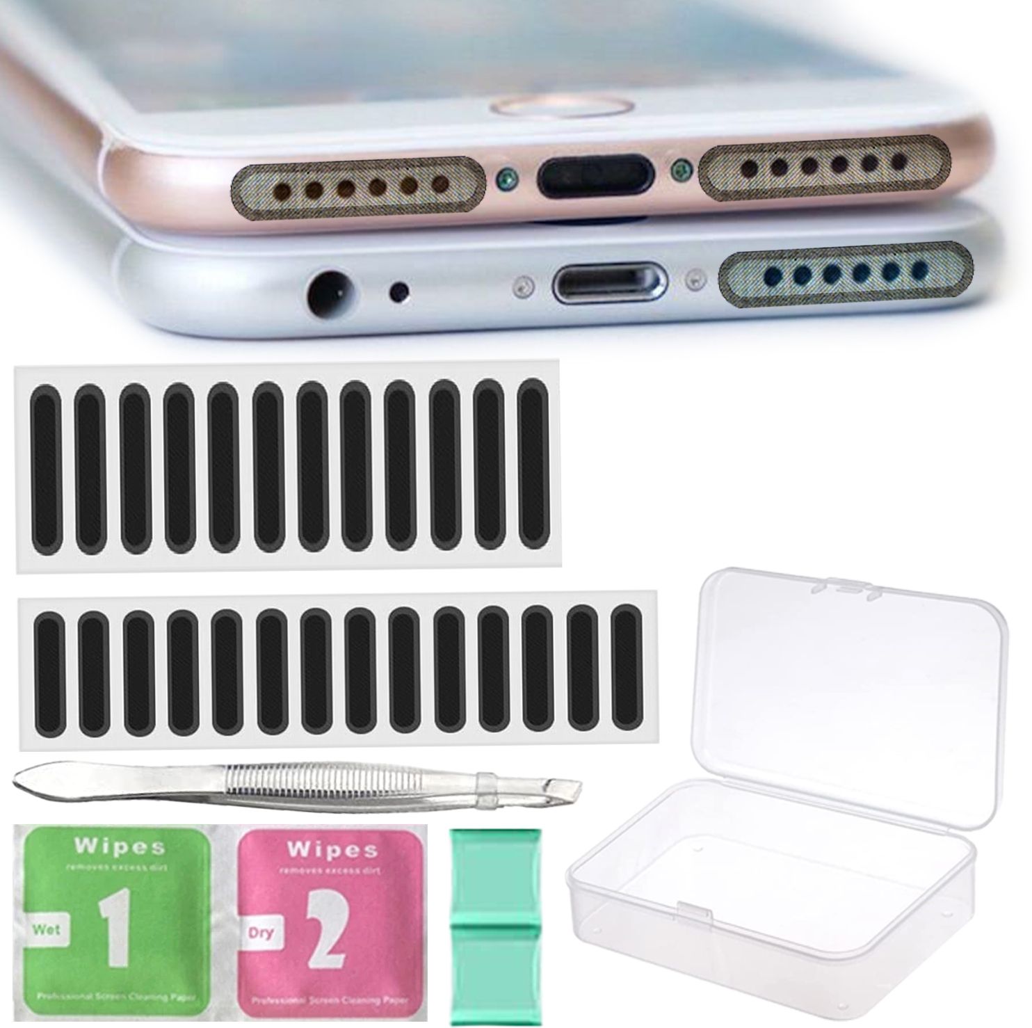 Avedia mobile speaker cover phone speaker protector net speaker protector net USB Black Anti-dust Plug-picture-24