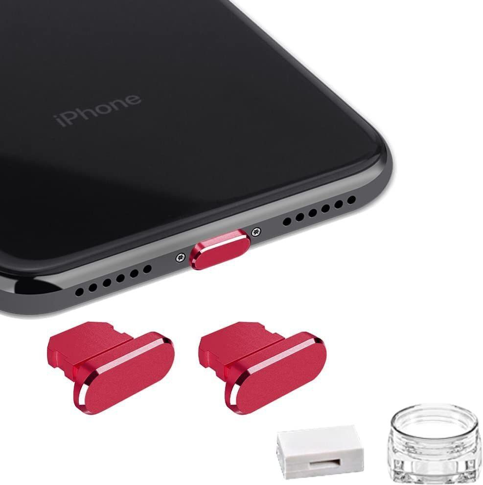 mizi Protect Charging Port from Dust and Moist USB Red Anti-dust Plug