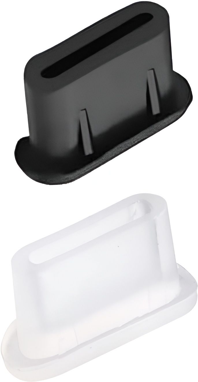 ZENIFY USB type c dusting PLUG USB Black, White Anti-dust Plug