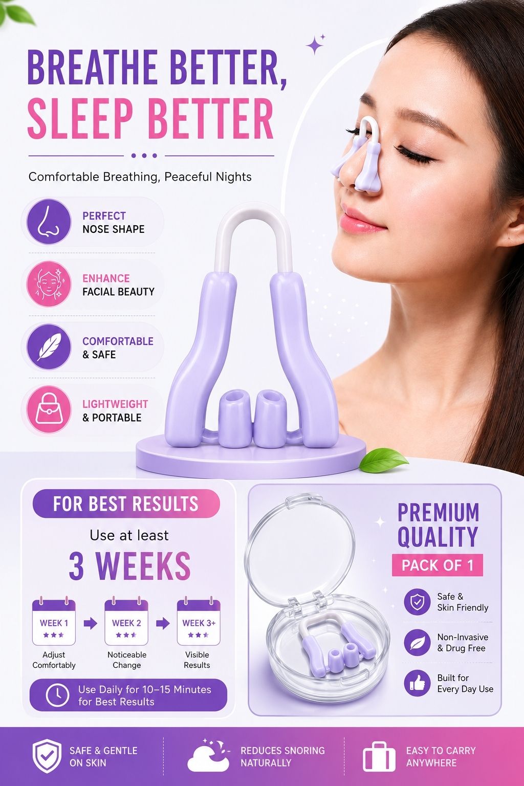 judee Silicone Nose Shaper Clip Nose Clip Nose Shaper-picture-16