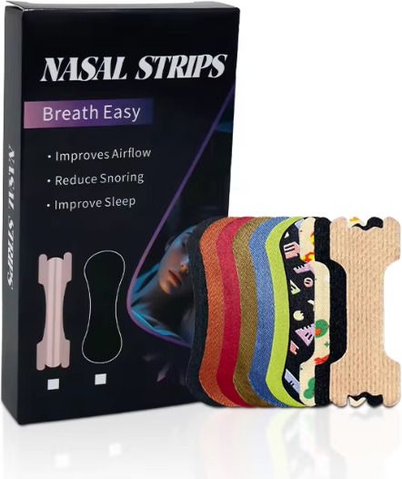 30 Count Extra-Hold pro Nasal Strips for Breathing & Snoring Relief Anti-snoring Device-image-1