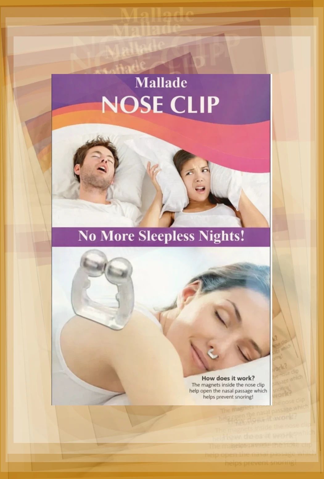 mallade natural snoring solution nose clip Nose Shaper-picture-32