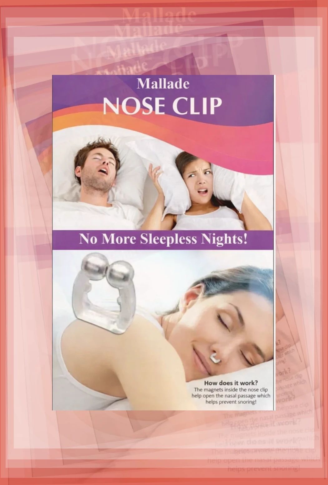 mallade anti snoring solution relax nose breathing aid Nose Shaper-picture-43