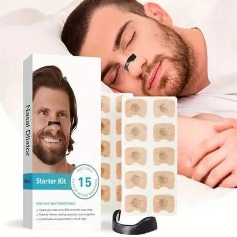 Magnetic_Nasal_Strips Anti-snoring Device