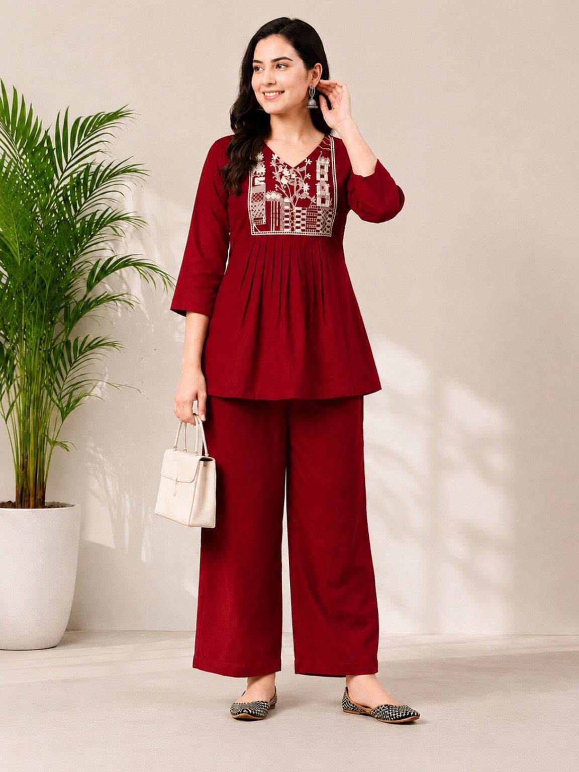 generic Tunic Palazzos Co-ords Set-picture-0