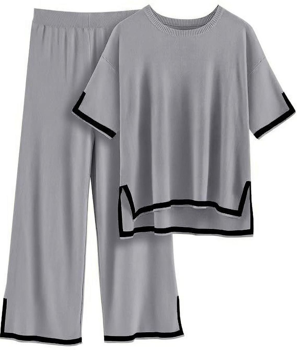 silkonic Tshirt Pant Co-ords Set-picture-18