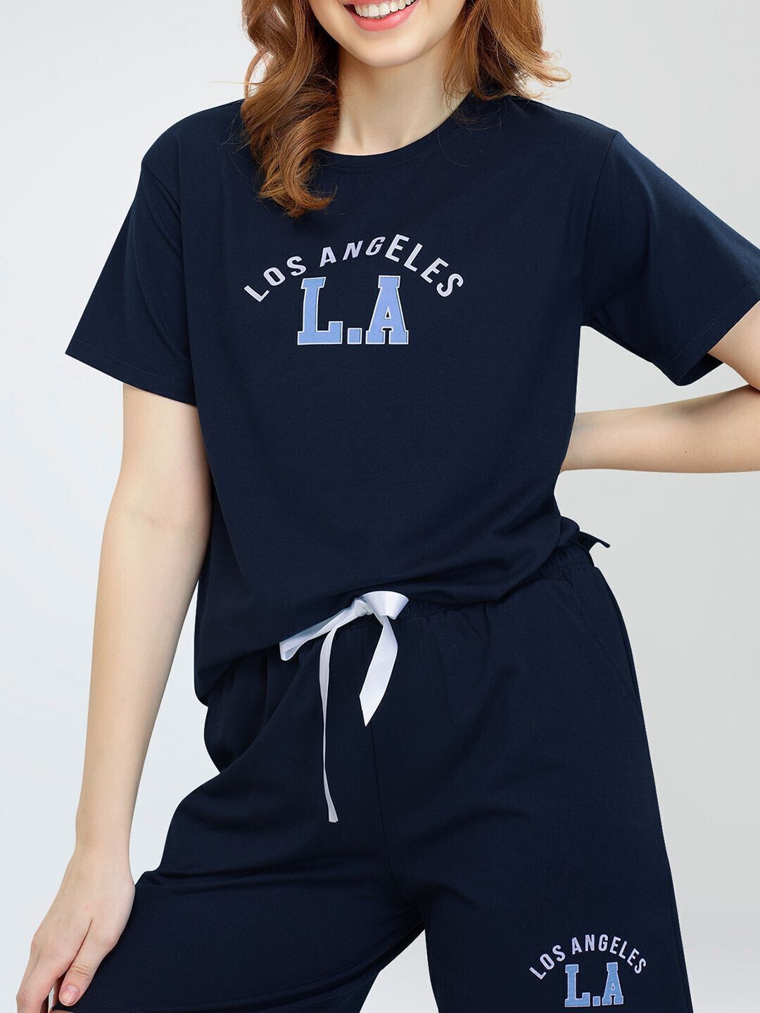 patche Tshirt Regular Shorts Co-ords Set-picture-18