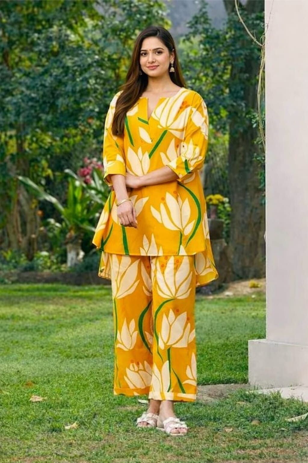 Tunic Palazzos Co-ords Set-image-41