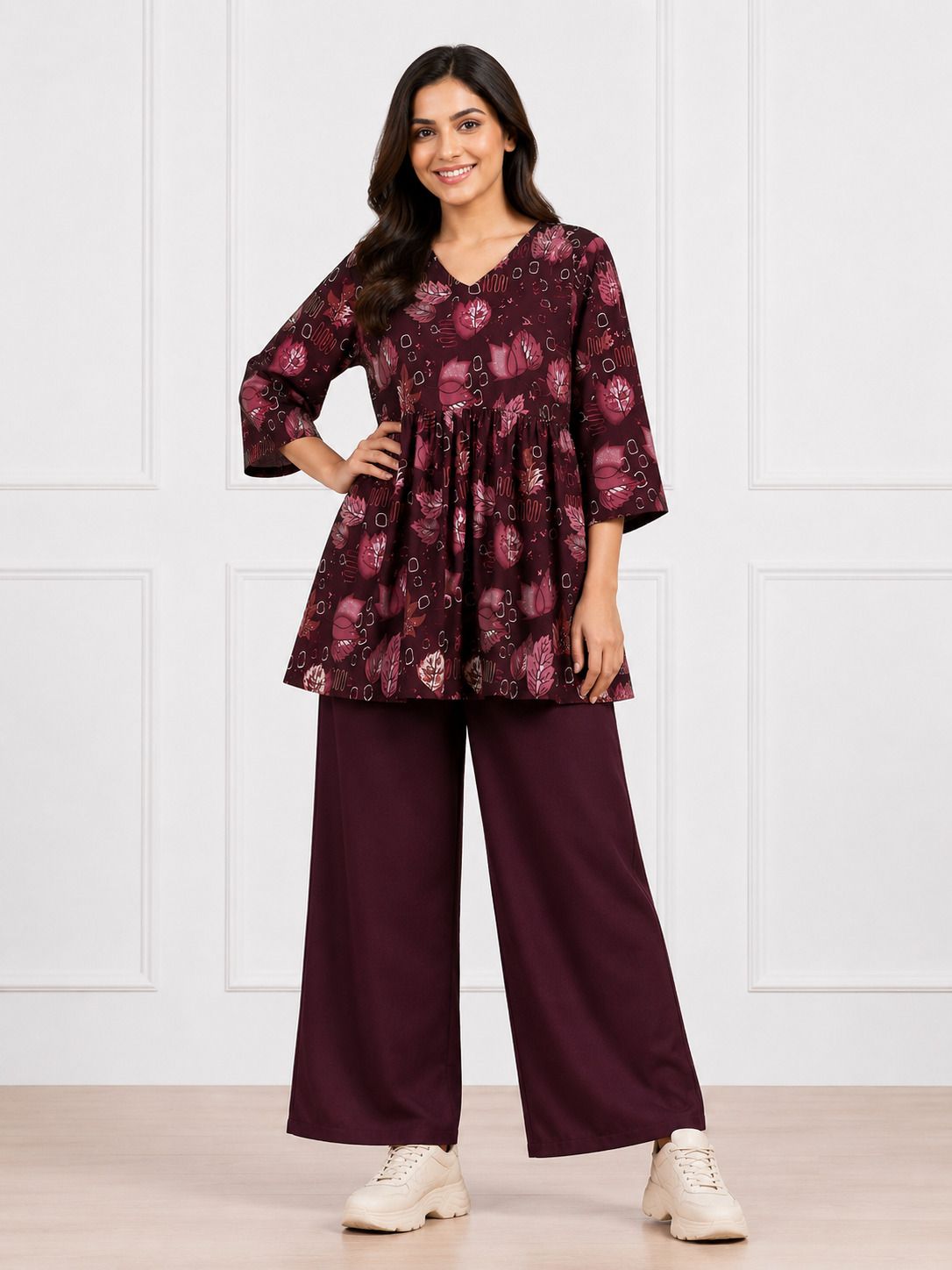 Tunic Palazzos Co-ords Set-image-43