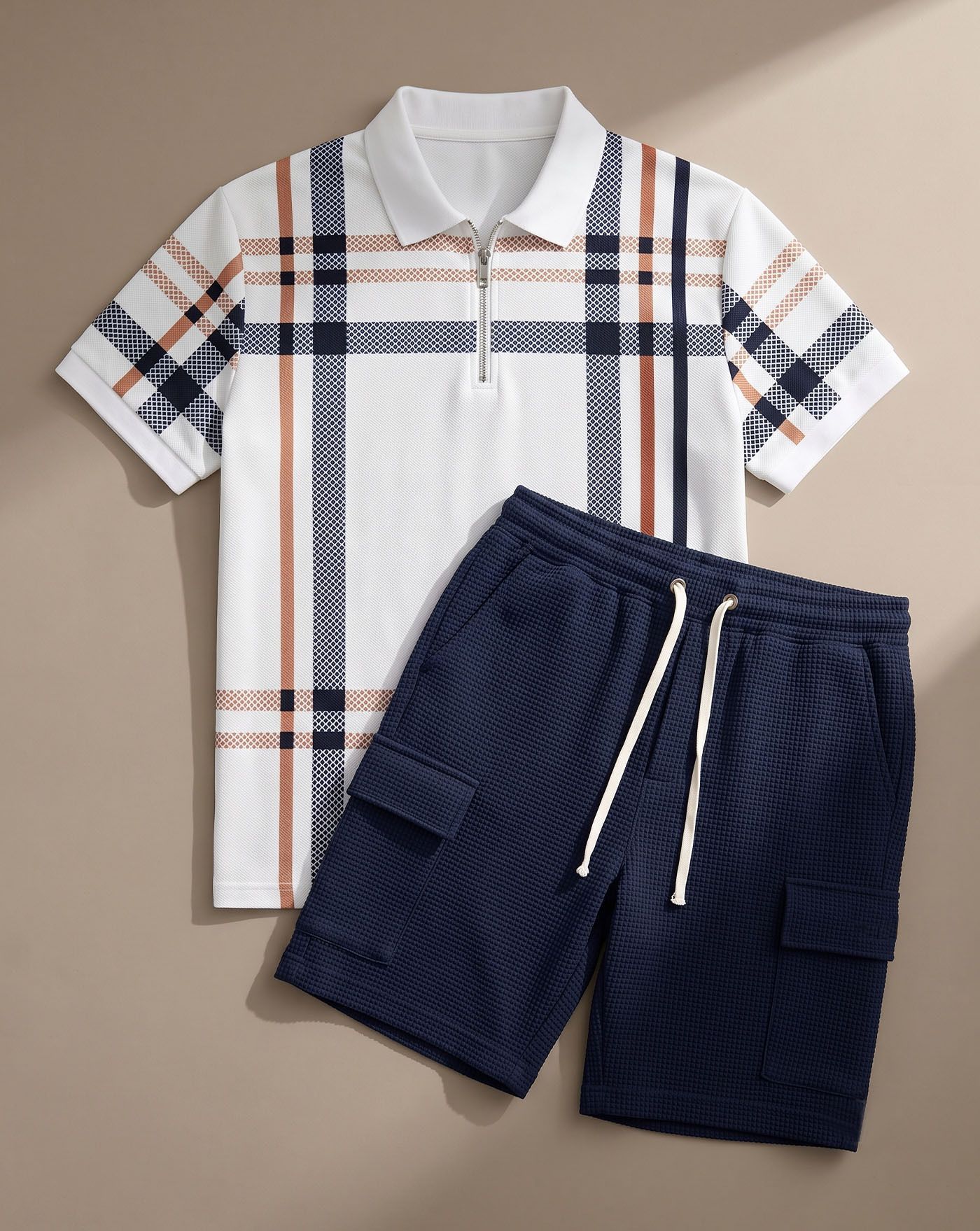 Tshirt Regular Shorts Co-ords Set-image-33