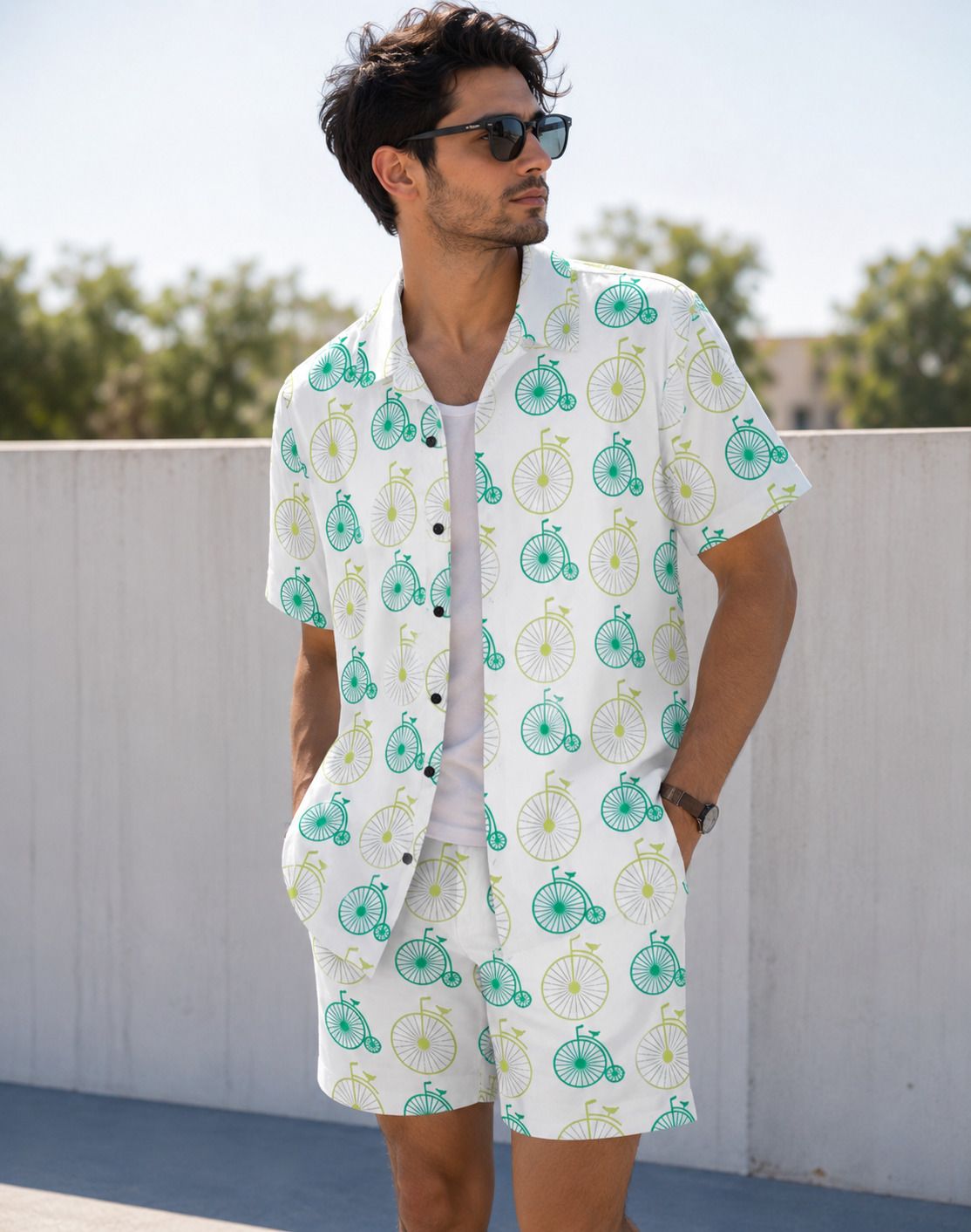 vrundavan fashion Shirt Regular Shorts Co-ords Set-picture-10