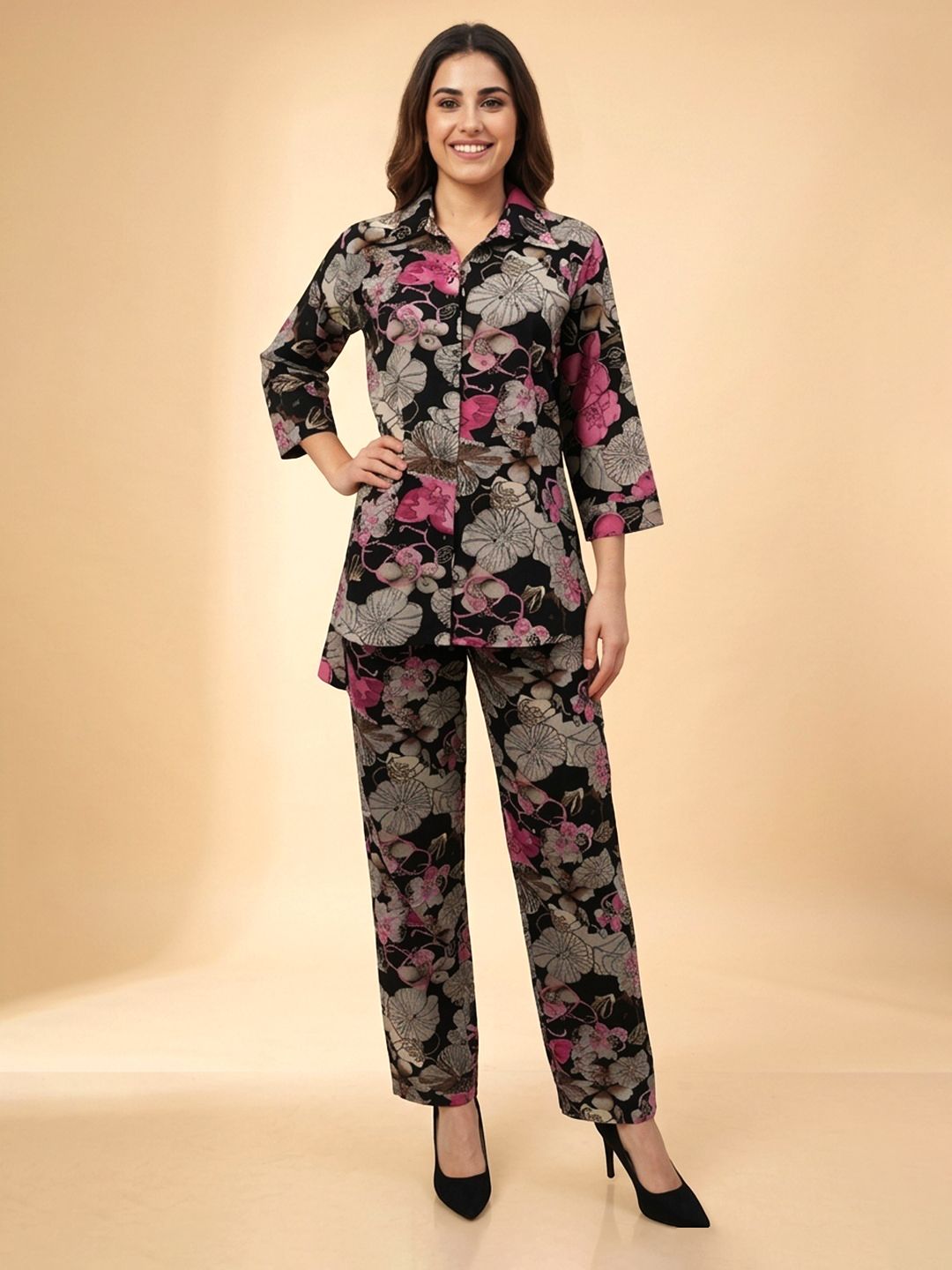 lyra Shirt Pant Co-ords Set-picture-24