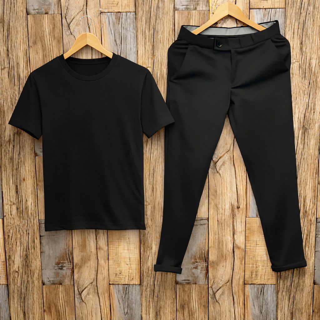 vivafashion Tshirt Pant Western Set-picture-3