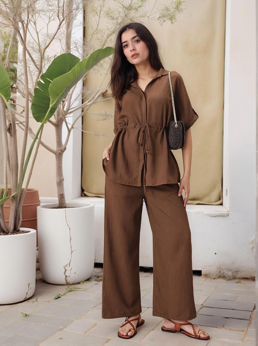 fashfun Shirt Pant Co-ords Set-picture-20