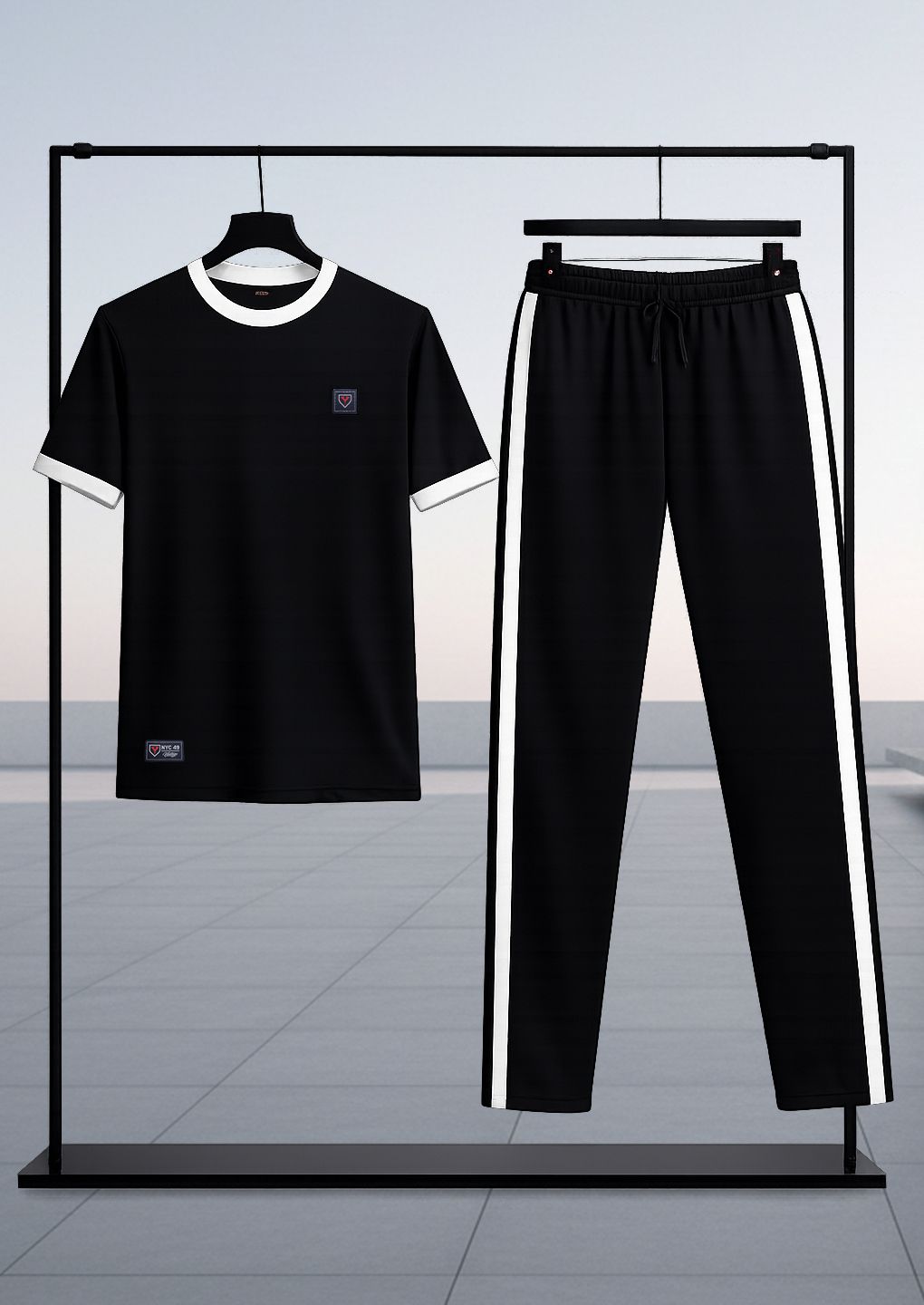 yazole Solid Men Track Suit-picture-10
