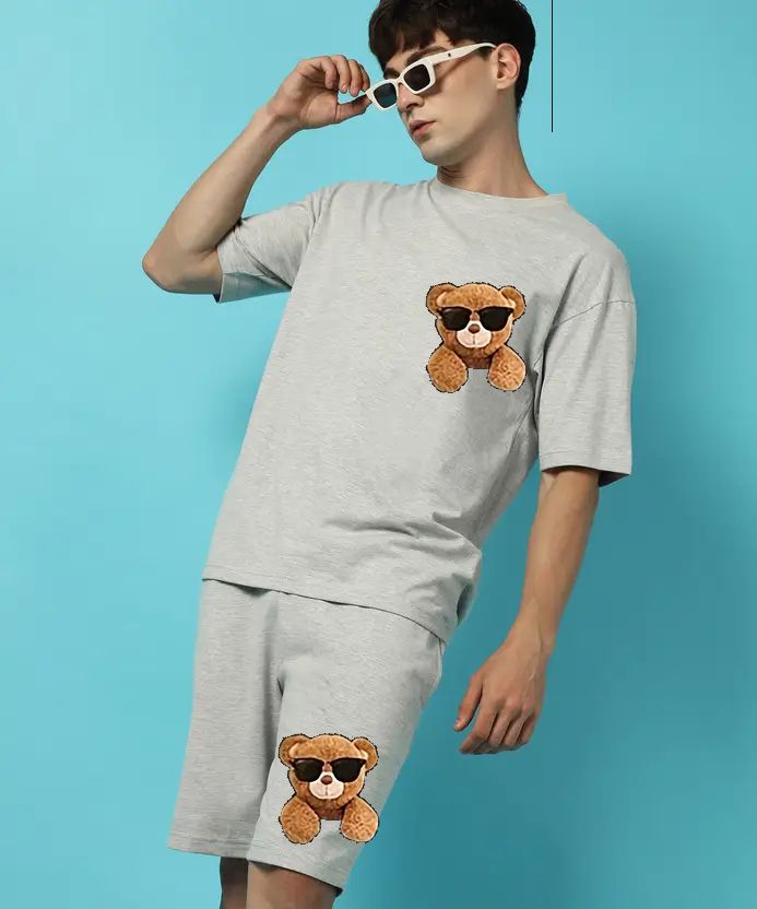 Tshirt Regular Shorts Co-ords Set