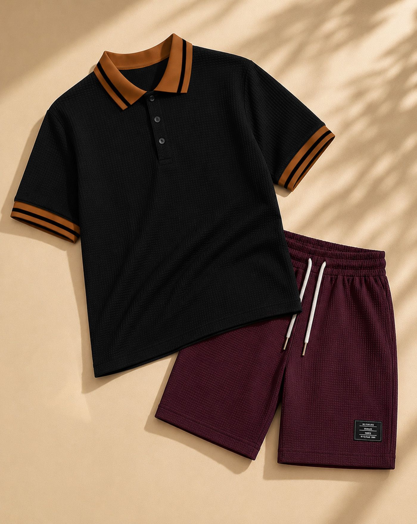 Tshirt Regular Shorts Co-ords Set-image-37