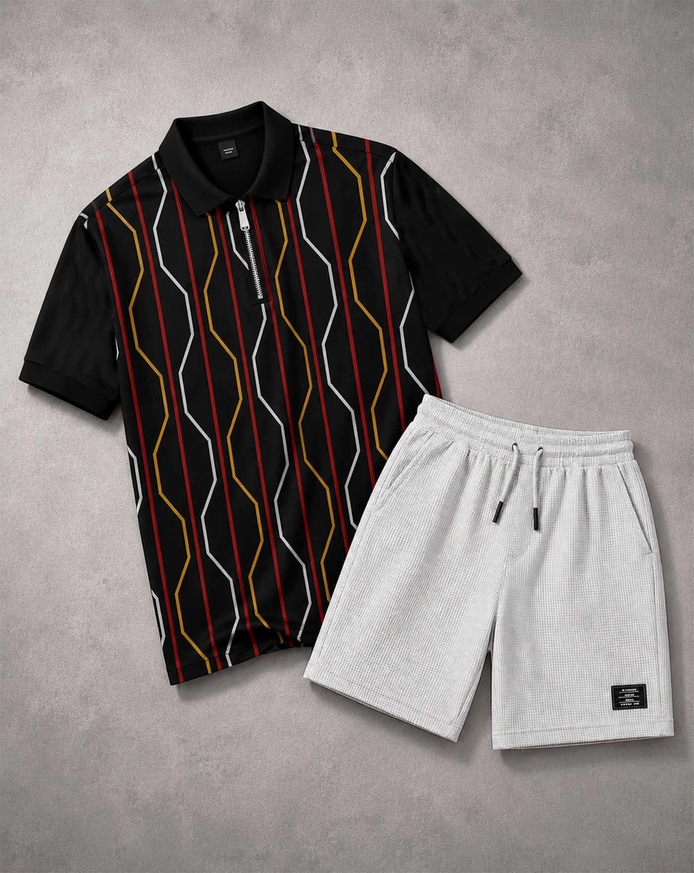 Tshirt Regular Shorts Co-ords Set-image-26