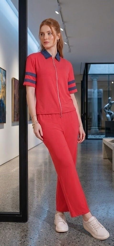 aagraham Tshirt Pant Co-ords Set-picture-1